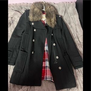 Community wool trench coat from Aritzia in small